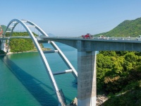 開通した天城橋