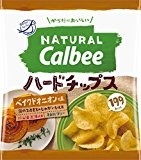 カルビー NaturalCalbeeハードチップス ベイクドオニオン味 40g×12袋