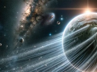 生命は目に見えない小さな塵に乗って宇宙に広まっているとする新理論が発表される