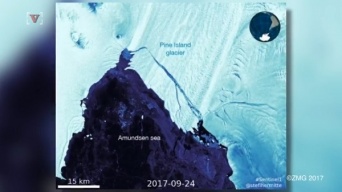 巨大氷山が南極から分離！面積はニューヨーク・マンハッタン島の約4倍