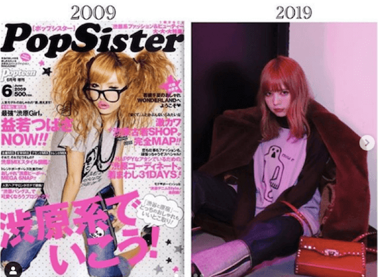 益若つばさ 10yearchallenge の写真を披露で 今も昔も大好き の声 1ページ目 デイリーニュースオンライン