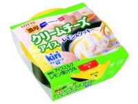 濃厚クリームチーズアイス　レモン＆クッキー