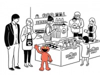 エルモが池袋に!?　「セサミストリートマーケット」が11月下旬オープン