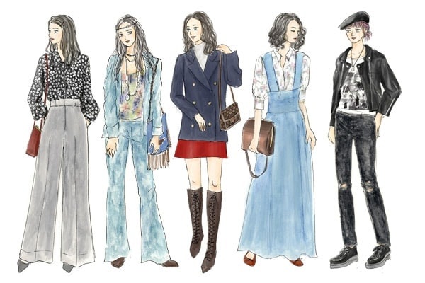 【イラストで解説】ヒッピーが流行?  「70年代ファッション」とは