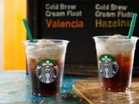 ほんのりと甘いアイスコーヒー『コールドブリュー クリームフロート バレンシア・ヘーゼルナッツ』が新発売！