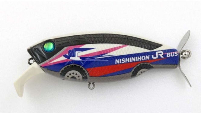 「デプス　BUZZJET」西日本JRバスオリジナルカラー　高速バス車両モデル（画像提供：西日本ジェイアールバス株式会社）