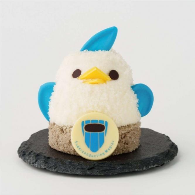 リニア正面をデザインしたホワイトチョコも