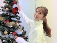 「マジ天使!!!」渋谷凪咲のクリスマスツリーを飾る姿にファン大興奮