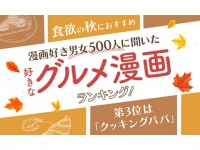 【好きなグルメ漫画ランキング】「クッキングパパ」「孤独のグルメ」を抑えた1位は？