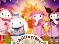 新作ショー「Chilling！Hot！キャンプふぁいやー」キービジュアル⒞2023 SANRIO CO., LTD. TOKYO, JAPAN S/D・G 　著作 株式会社サンリオ