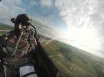 VRとはまた違う楽しさ。　戦闘機のコクピットから映した３６０度カメラの映像。