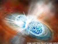 宇宙の錬金術、中性子星の融合が金を生み出すことを発見