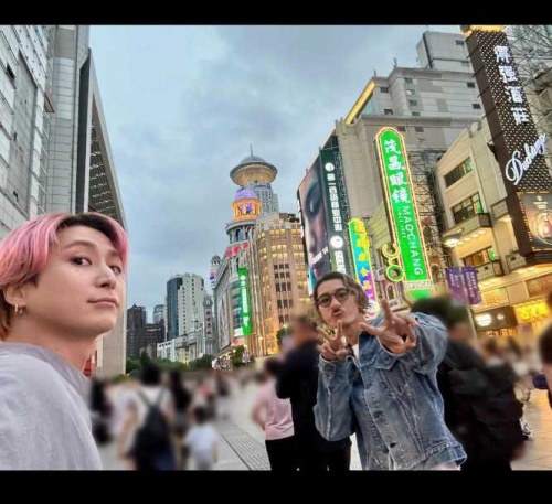 Snow Man佐久間大介、岩本照＆宮舘涼太と上海旅行を満喫「いわだてさく