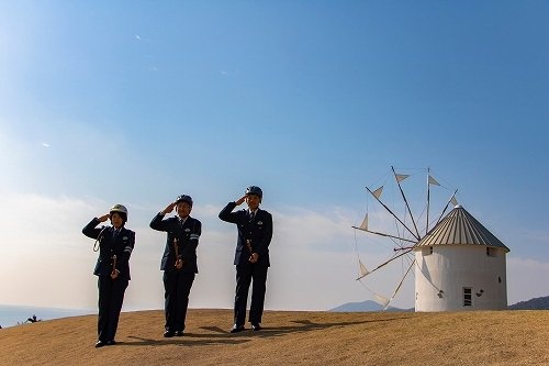 ヘルメット着用を呼び掛け
