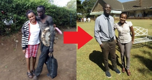 偶然か必然か？街で偶然出会い、薬物中毒のホームレスを救ったのはかつての同級生だった(ケニア)