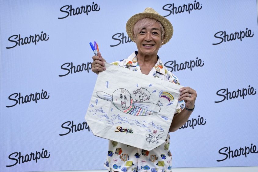 夏のアートイベント！つるの剛士さんとSharpieのスペシャルワークショップ