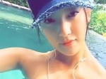 「菜々緒と一緒にプールに入っている！？」ように錯覚する動画に興奮！
