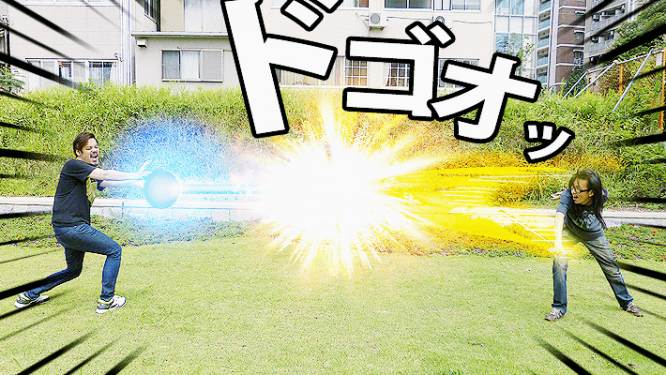 今回の一番かっこいい見せ場 by ぺとら