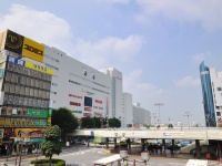 宇都宮駅西口（yoppyさん撮影,Flickrより）