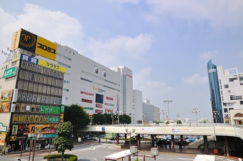 宇都宮駅西口（yoppyさん撮影,Flickrより）