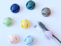 コロンとかわいい。跡が残らないケーブルクリップが新発売