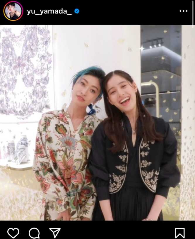 Instagram：山田優(@yu_yamada_)より