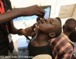 コレラの予防接種を受ける男の子。©UNICEF South Sudan_2015_McKeever