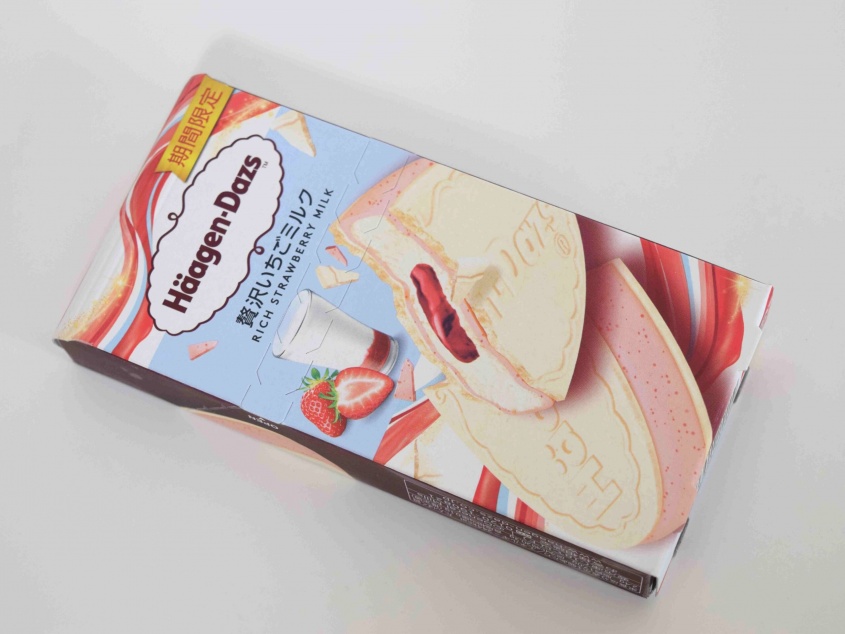 ハーゲンダッツ新作クリスピーサンド『贅沢いちごミルク』でこだわりの一体感を満喫