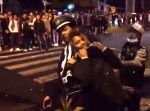 ここは日本なのか。大阪の暴走族が警官をモミクチャにする動画がヤバすぎ！
