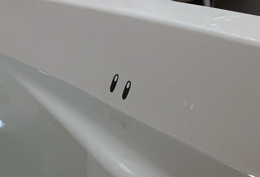 バスタブに命が宿った（以下、画像はコトリイズム（kotorizm）さんのツイートより）