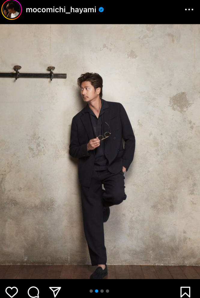 Instagram：速水もこみち(@mocomichi_hayami)より