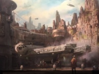 米ディズニーランド、建設中の新エリア「スター・ウォーズ：ギャラクシーズ・エッジ」を収めたドローン映像を公開！