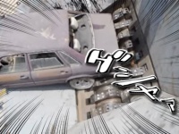 ゾクゾクする動画。車一台丸ごとシュレッダー、3分半で完全スクラップに！