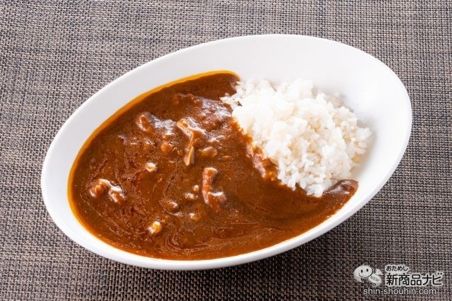 牛ばら肉の大盛りカレー出来上がり