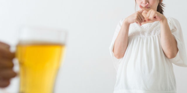 飲酒NGの妊婦