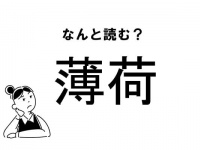 【難読】“うすに”ってなに？「薄荷」の正しい読み方