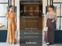 Andemiu×中野綾香さん、藤原望未さんコラボのオケージョンウエア販売開始