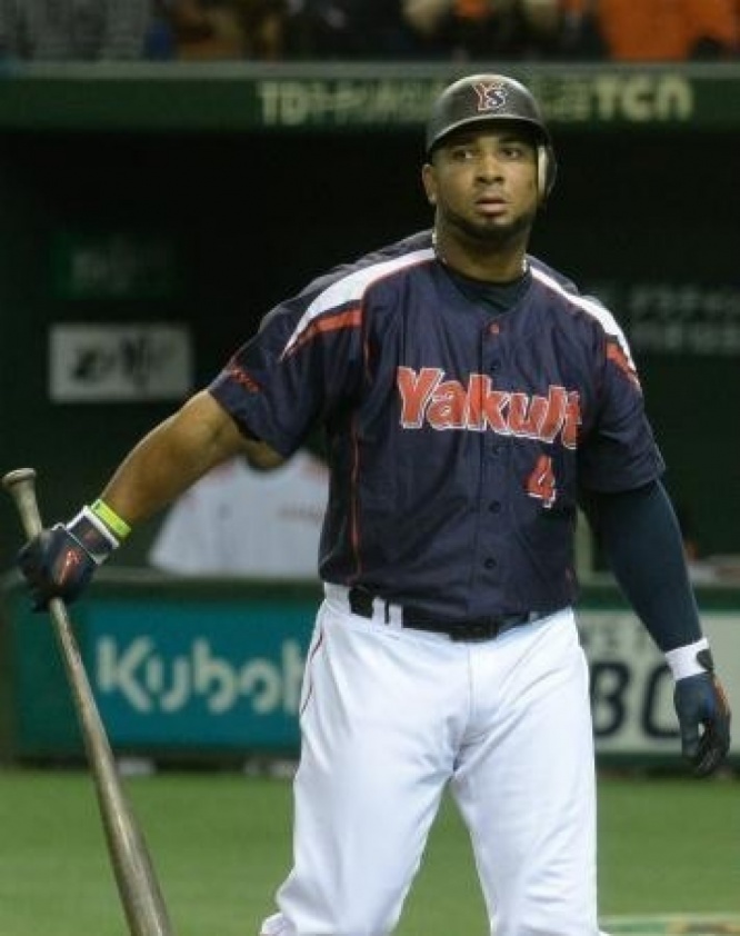 バレンティン（写真はヤクルト時代）