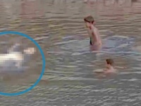 川を漂う白いドレスを着た女性の霊として出回っている心霊写真はリアル？フェイク？