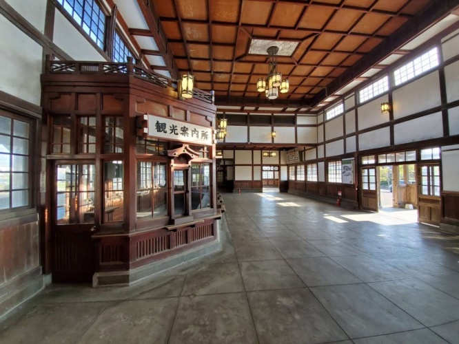 旧大社駅、2020年11月13日撮影（しん（＠sin103neko）さんの投稿より、再掲）