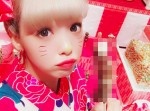 藤田ニコル、チョコバナナをペロリ…　男性ファンが固唾を呑んで見守る