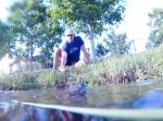 カメの背中にGoProを乗せた、カメの主観映像が面白い！