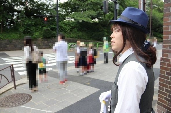 移動中、企画意図を熱弁するバズガイド