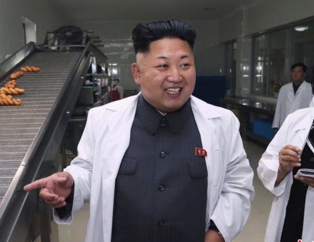 金正恩氏の覇気ヘア（参考写真）