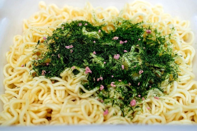 「塩焼そば」完成