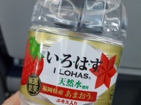 九州限定の「い・ろ・は・す　あまおう」