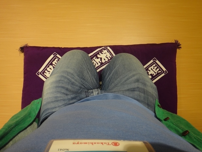もちろん正座！