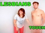レズビアンが生まれて初めて男性のペ◯スを触ってみた！（動画）