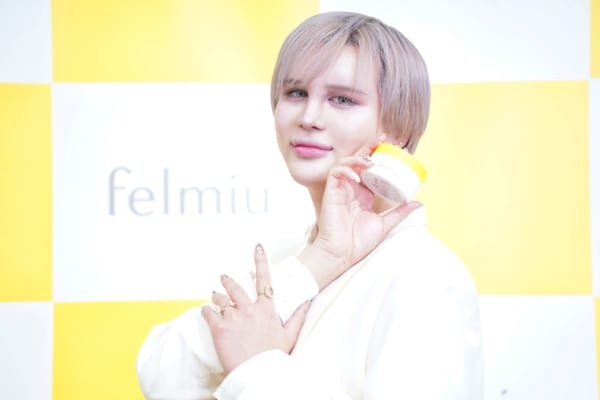 Matt Roseがおすすめする“朝クレンジンング” 「felmiu」ブランドローンチ発表会