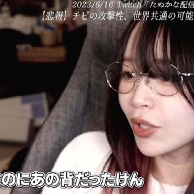 Twitch：たぬかな_ (@tanukana_)より